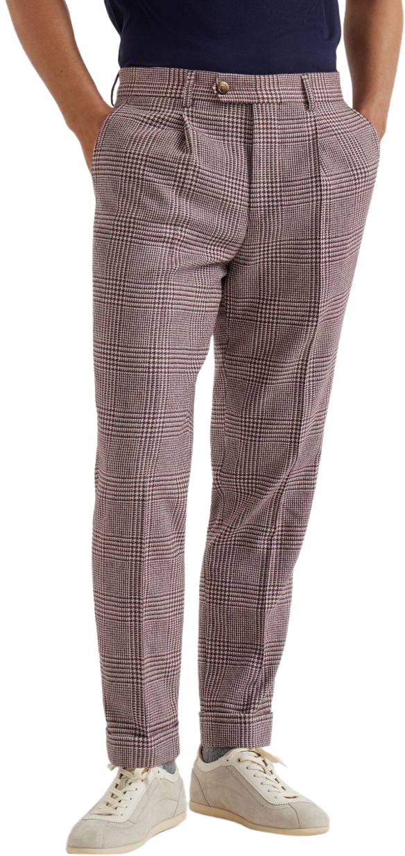 Brunello Cucinelli Trousers Red Rood
