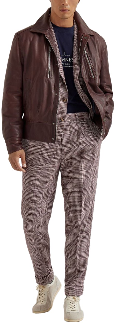 Brunello Cucinelli Trousers Red Rood