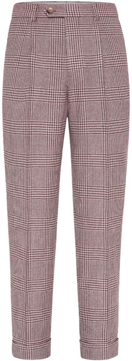 Brunello Cucinelli Trousers Red Rood