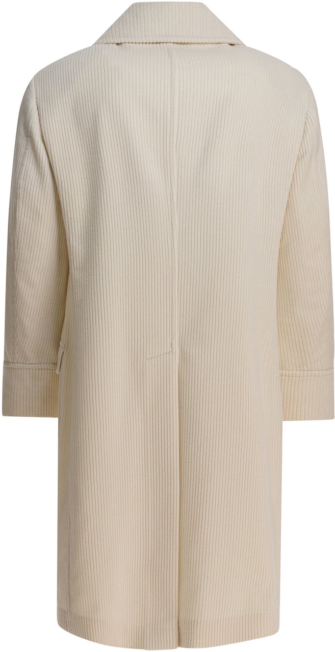 Brunello Cucinelli Velvet coat Wit