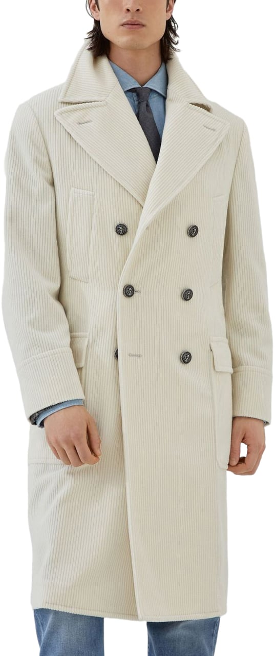 Brunello Cucinelli Coats White Wit