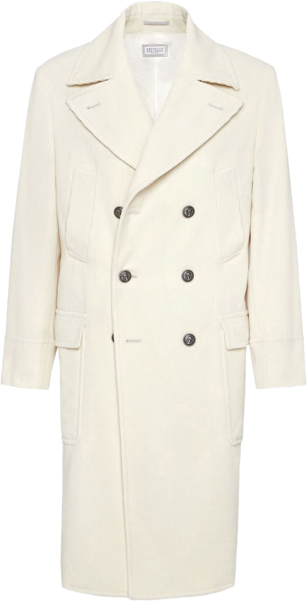 Brunello Cucinelli Coats White Wit