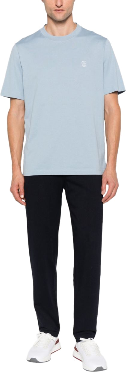 Brunello Cucinelli Trousers Blue Blauw