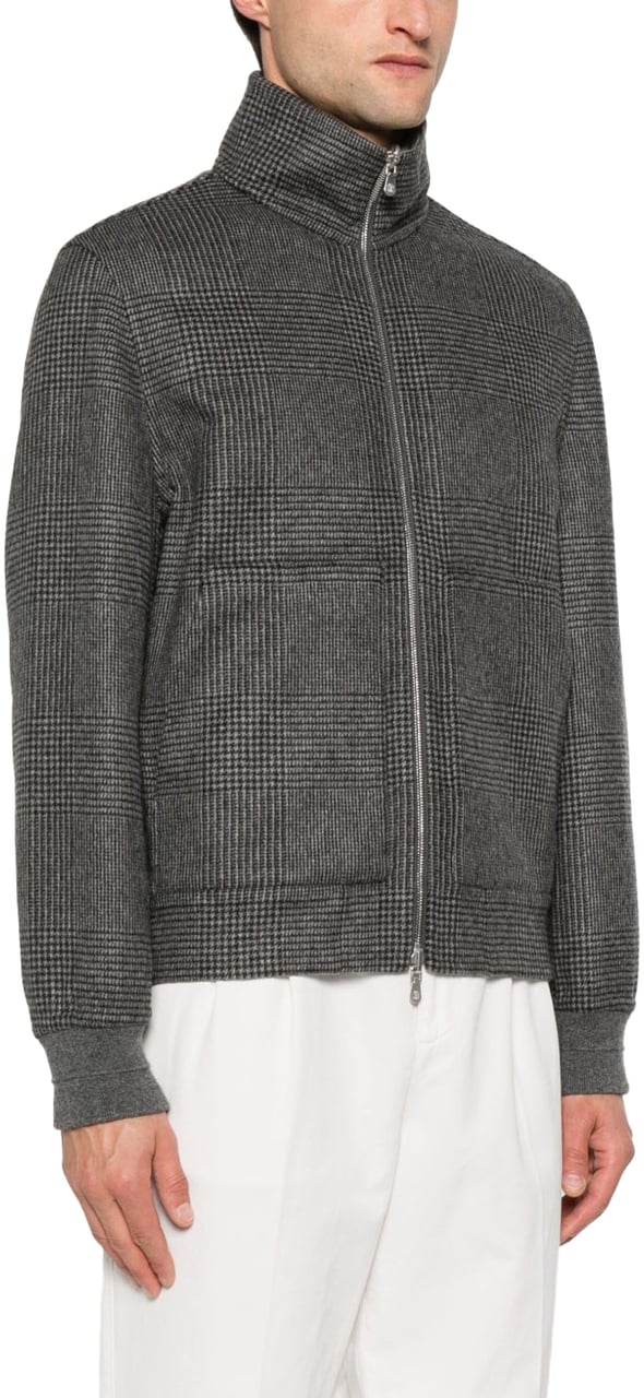 Brunello Cucinelli Coats Grey Grijs