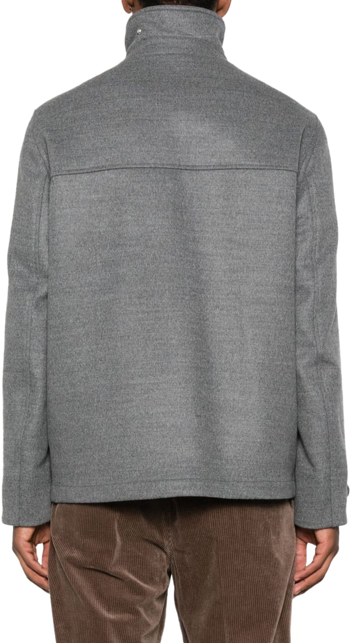 Brunello Cucinelli Coats Grey Grijs