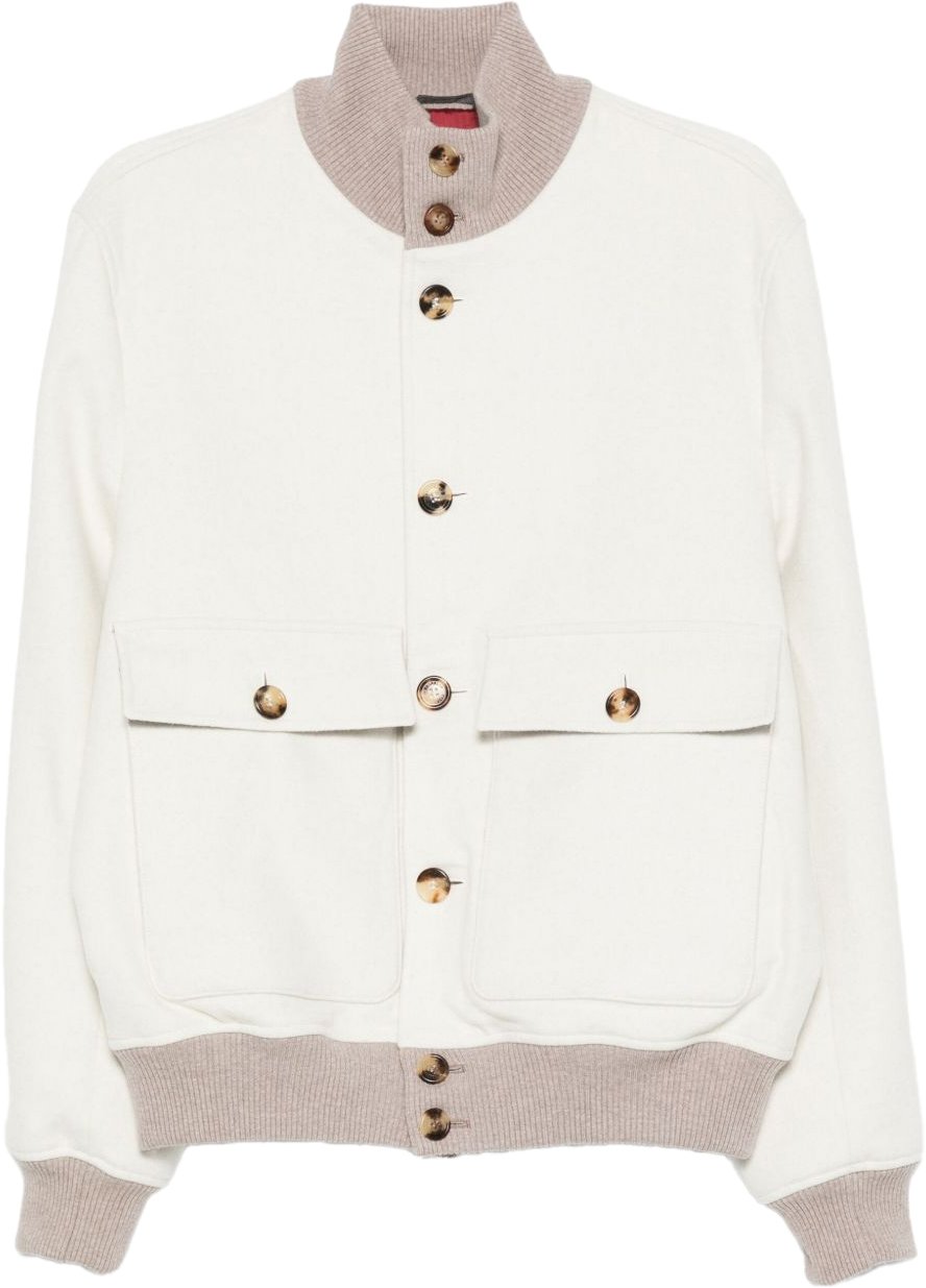 Brunello Cucinelli Coats White Wit