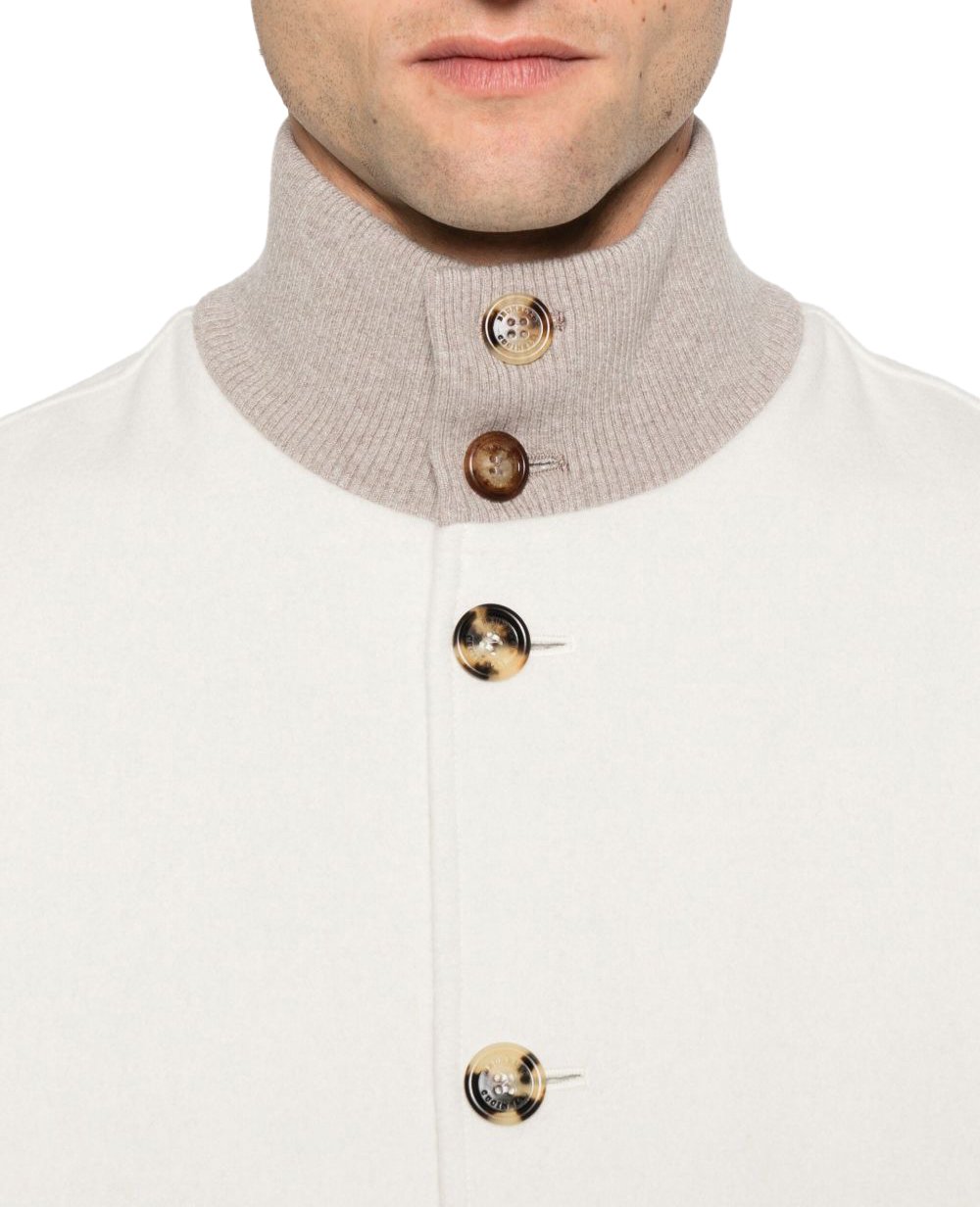 Brunello Cucinelli Coats White Wit