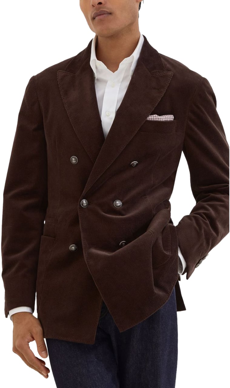 Brunello Cucinelli Jackets Brown Bruin