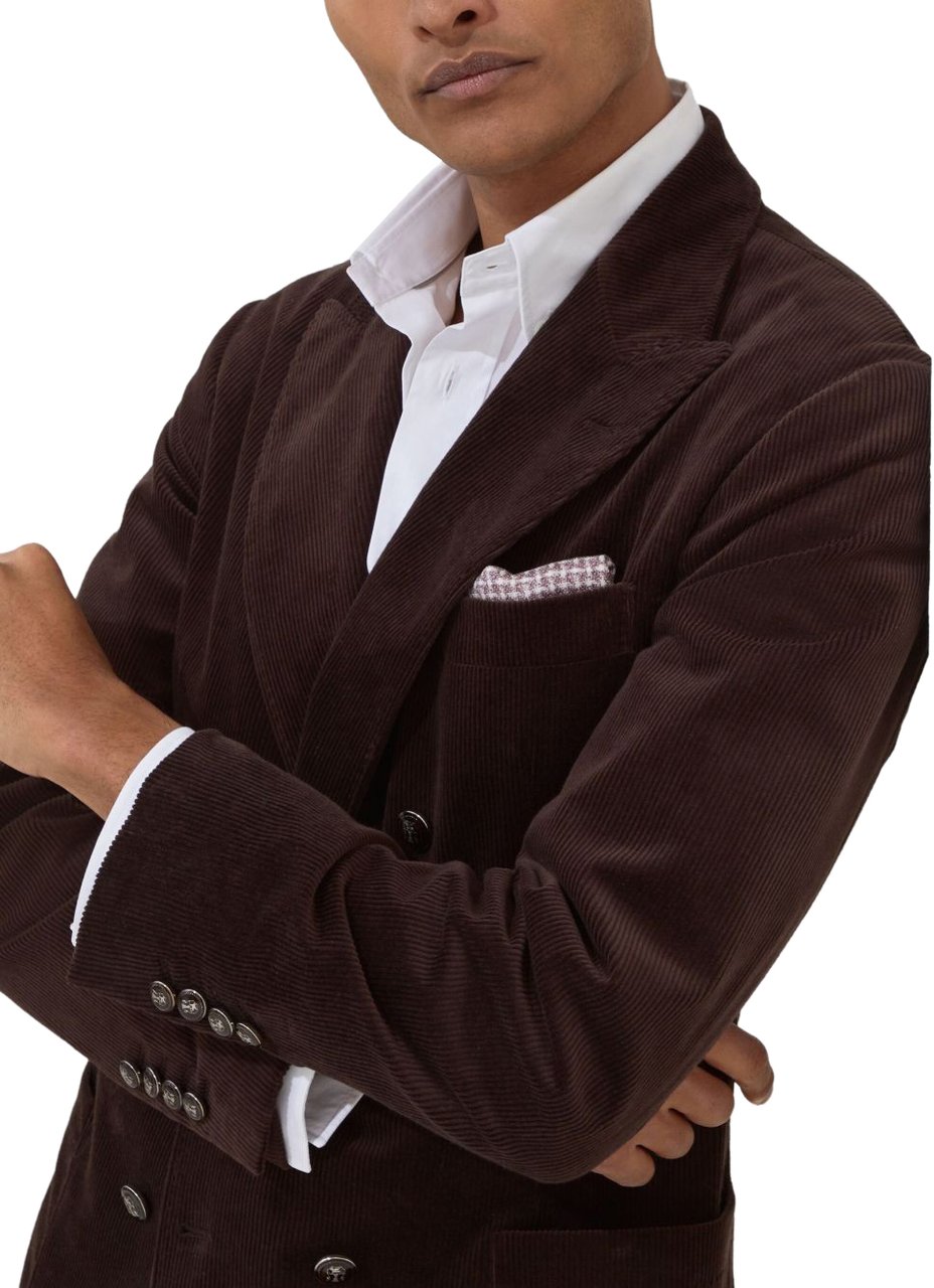 Brunello Cucinelli Jackets Brown Bruin