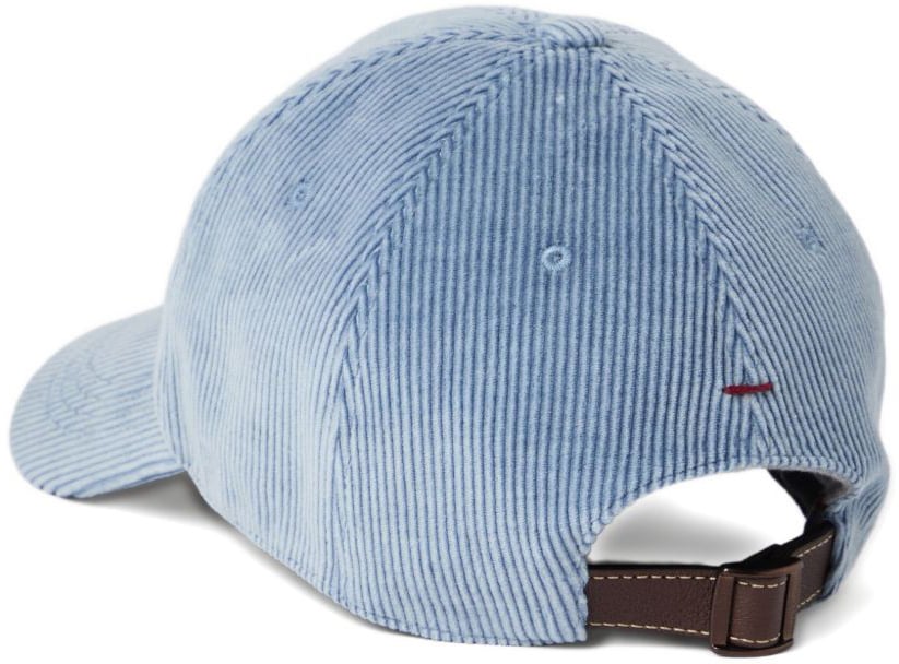 Brunello Cucinelli Hats Clear Blue Blauw