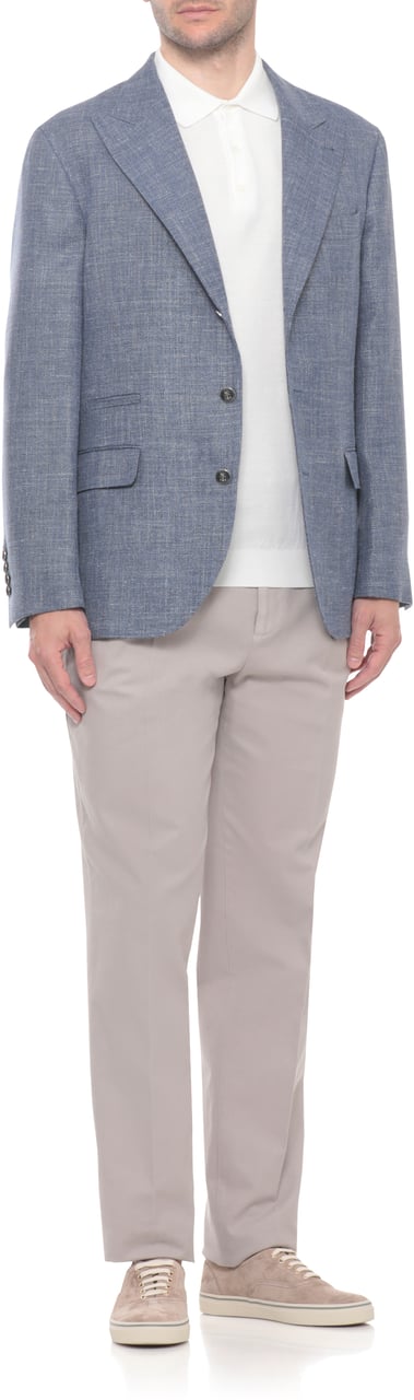 Brunello Cucinelli Jackets Blue Blauw