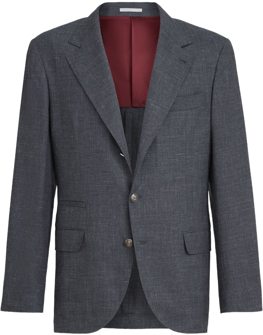 Brunello Cucinelli Jackets Grey Grijs