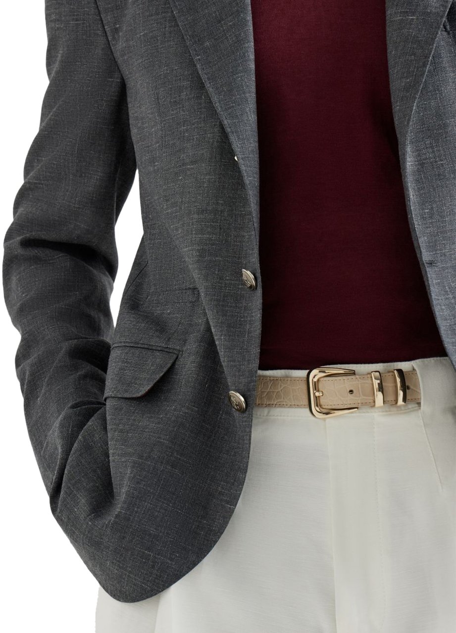 Brunello Cucinelli Jackets Grey Grijs