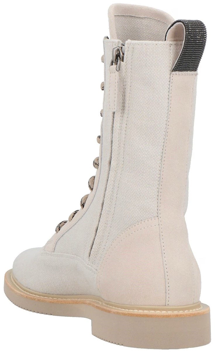 Brunello Cucinelli Ankle Boots Beige