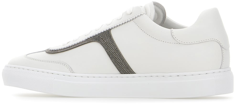 Brunello Cucinelli Brunello Cucinelli White leather sneakers Wit