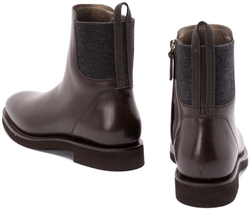 Brunello Cucinelli Boots Brown Bruin
