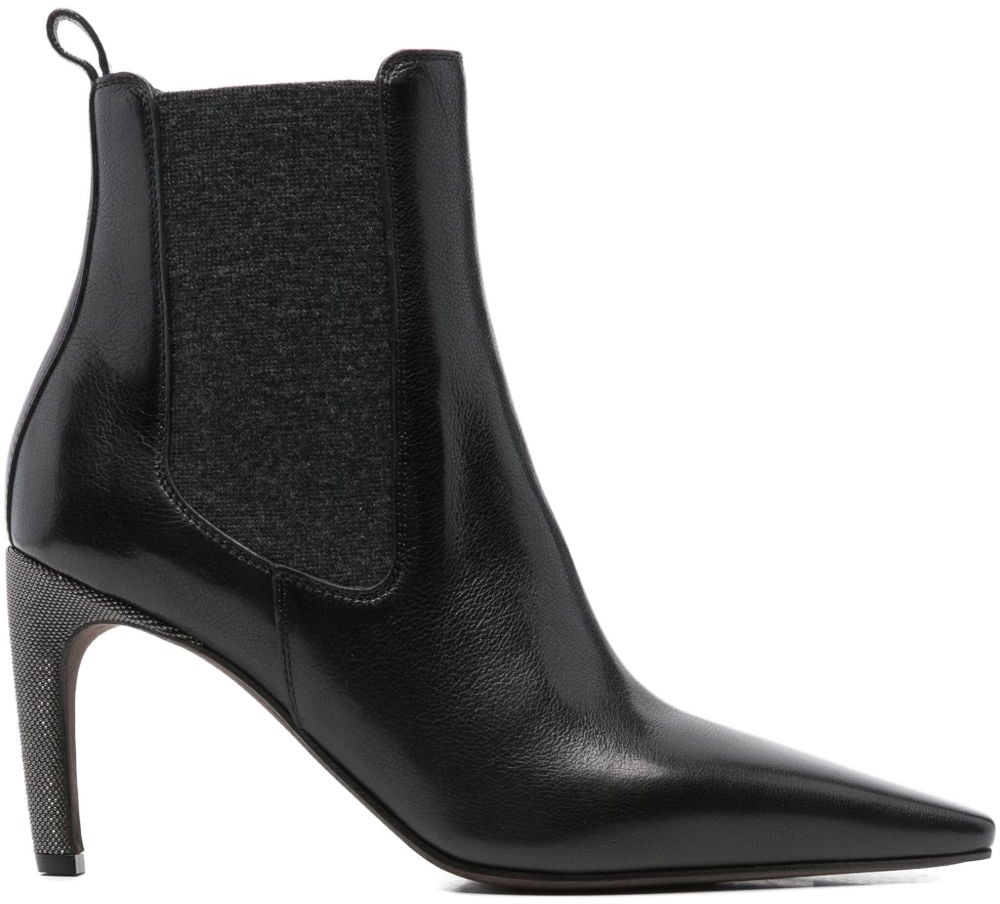 Brunello Cucinelli Flat Shoes Black Zwart