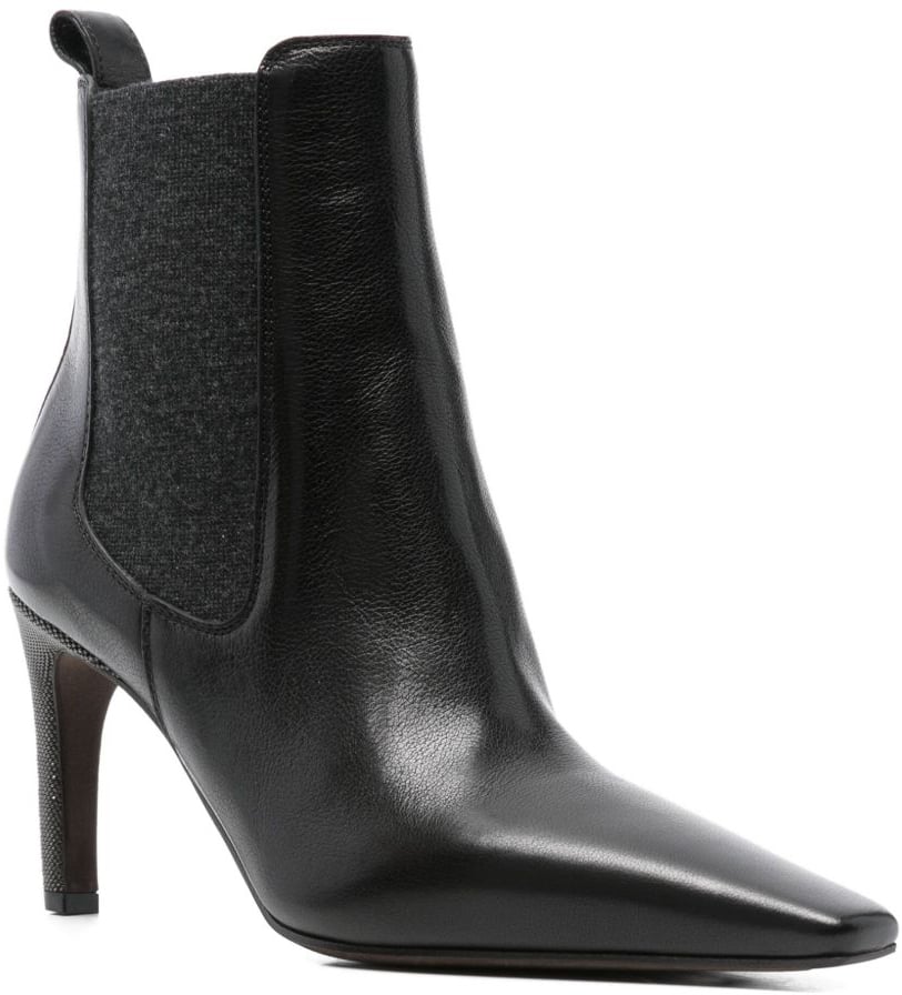 Brunello Cucinelli Flat Shoes Black Zwart