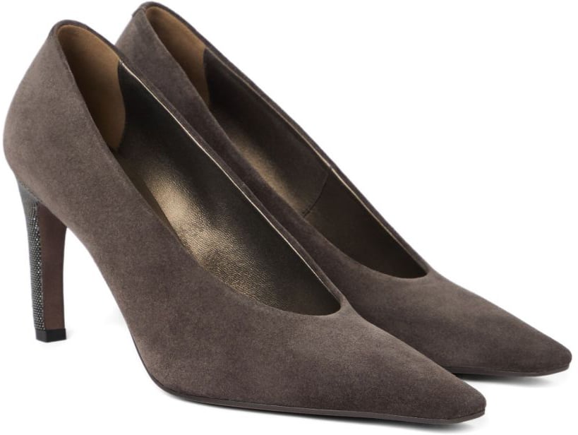 Brunello Cucinelli With Heel Brown Bruin