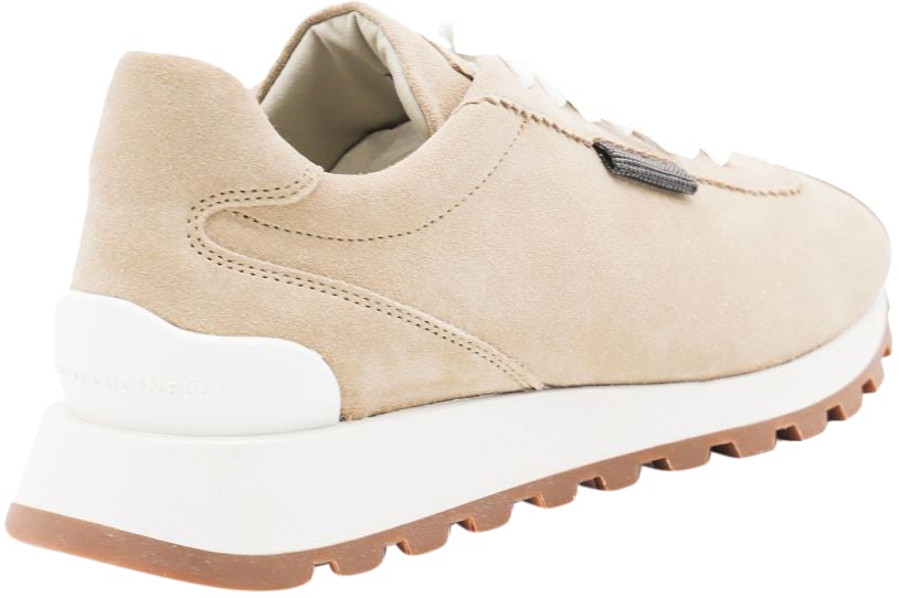 Brunello Cucinelli Flat Shoes Beige Beige