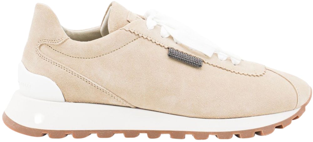 Brunello Cucinelli Flat Shoes Beige Beige