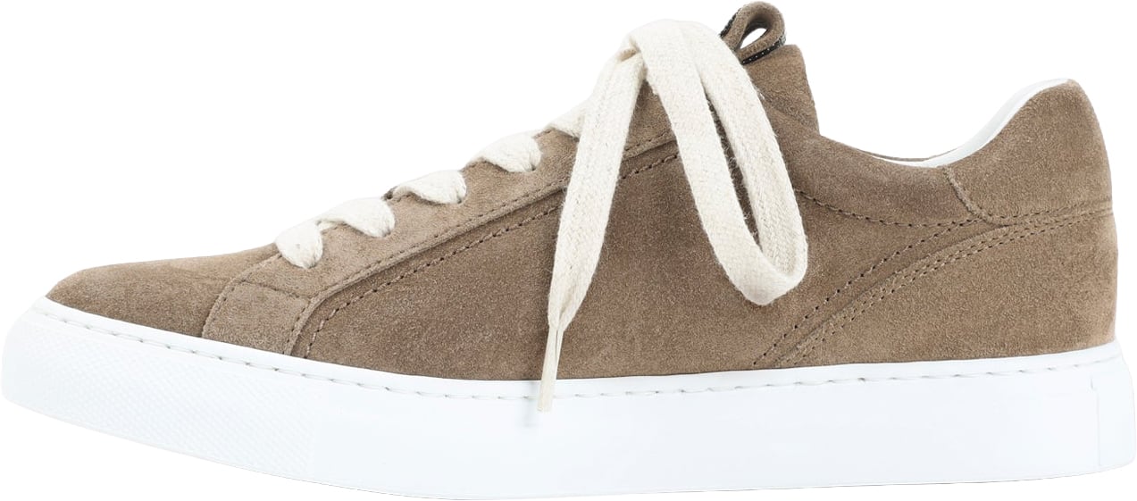 Brunello Cucinelli Suede Leather Sneakers Divers