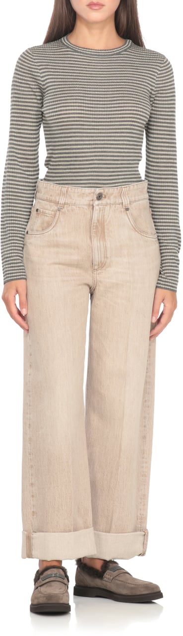 Brunello Cucinelli Flat Shoes Brown Bruin