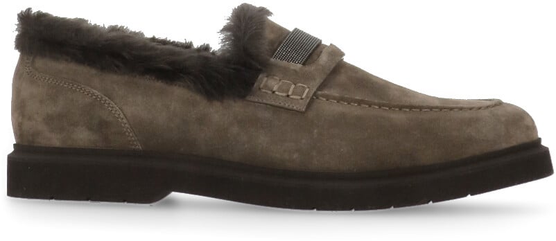 Brunello Cucinelli Flat Shoes Brown Bruin