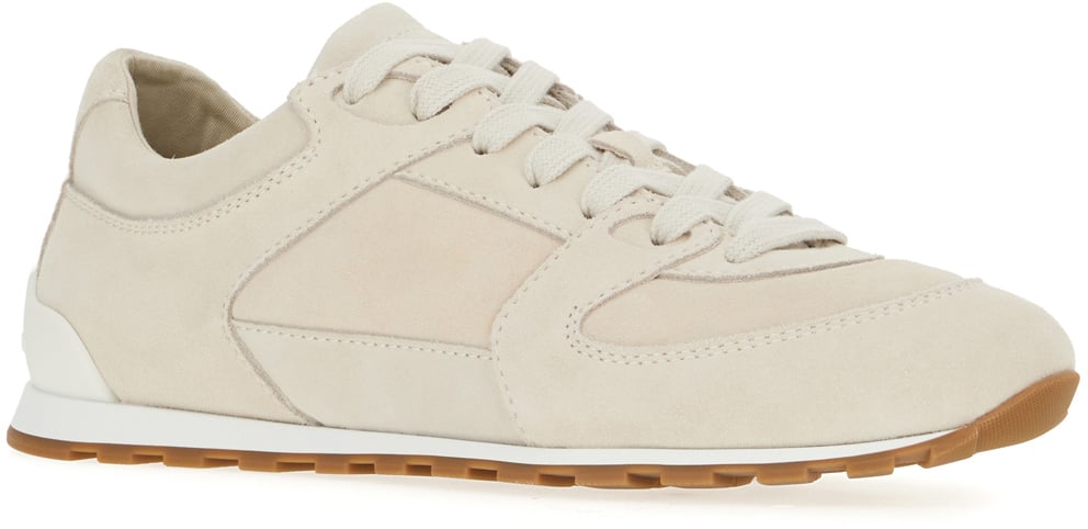 Brunello Cucinelli Brunello Cucinelli Sand suede sneakers Neutraal