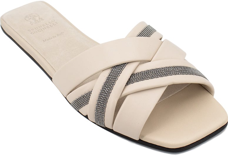 Brunello Cucinelli Slides Beige