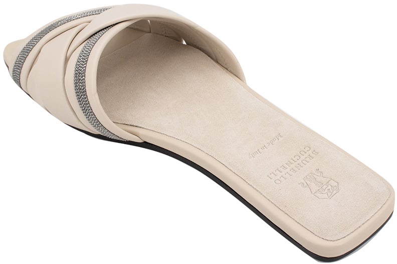 Brunello Cucinelli Slides Beige