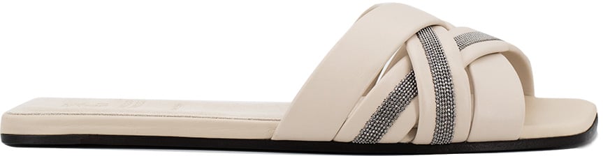 Brunello Cucinelli Slides Beige