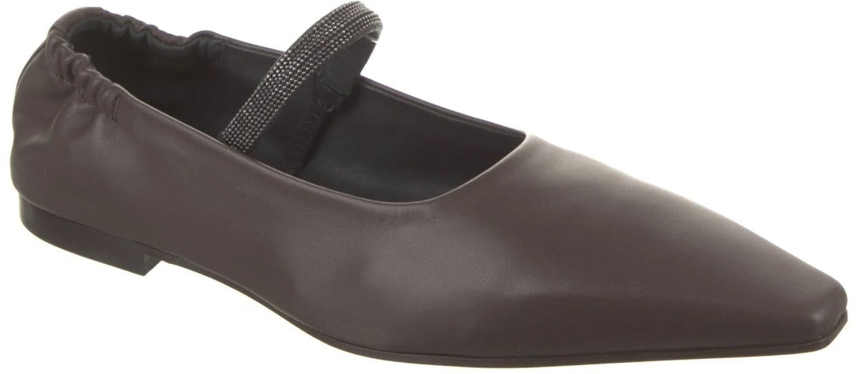 Brunello Cucinelli Brunello Cucinelli Mary Jane Flats Bruin