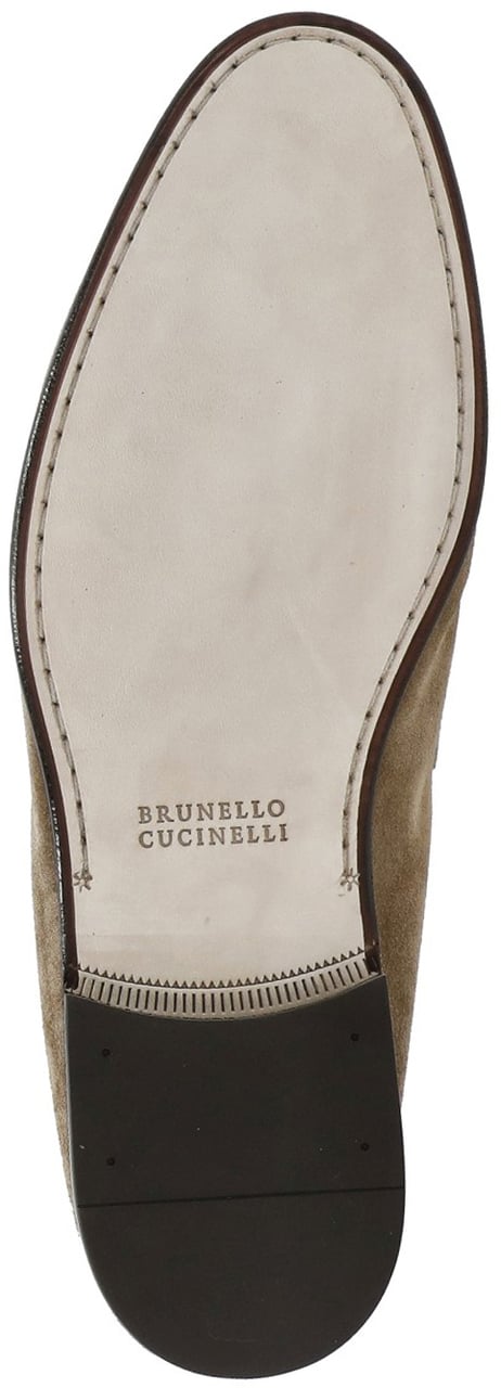 Brunello Cucinelli Flat Shoes Beige Beige
