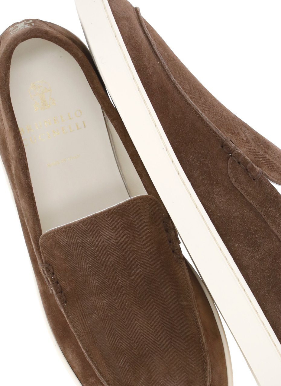 Brunello Cucinelli Flat Shoes Brown Bruin