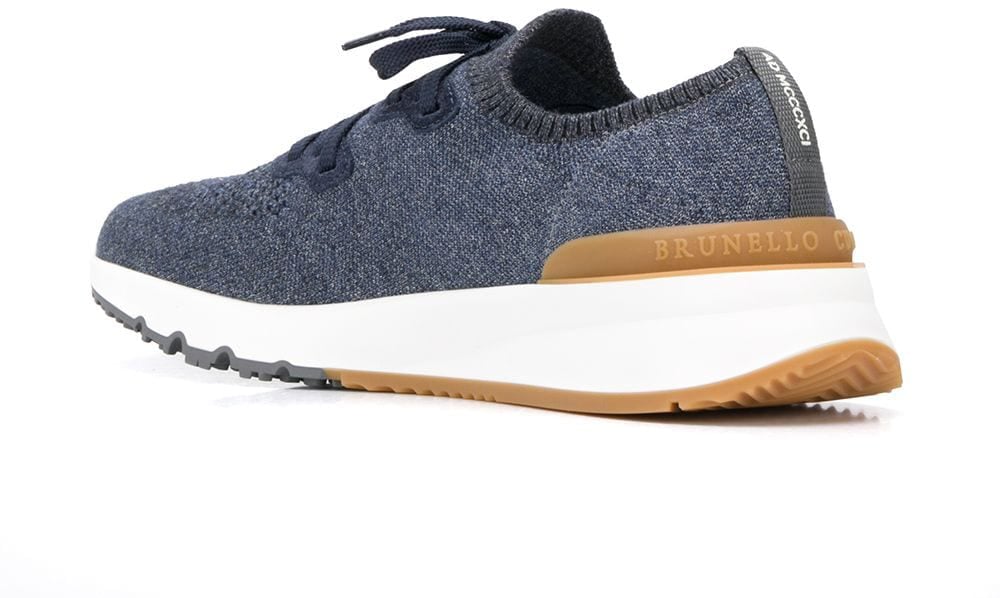 Brunello Cucinelli Sneakers Blue Blauw