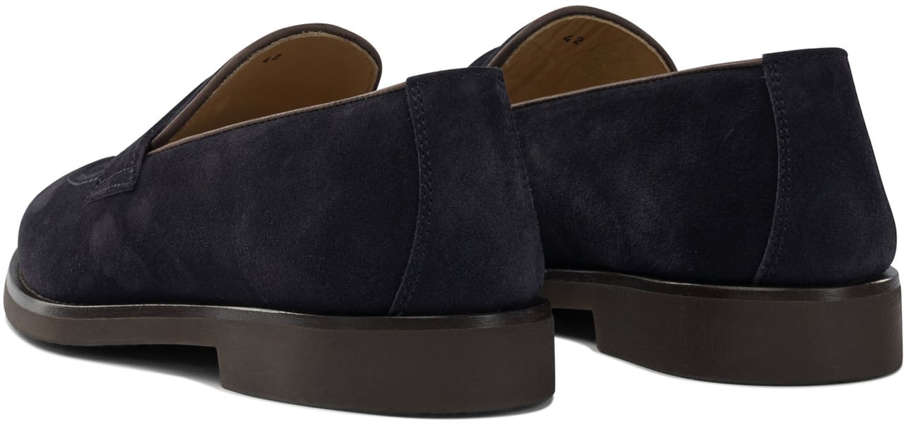 Brunello Cucinelli Suede "Penny" loafers Bruin