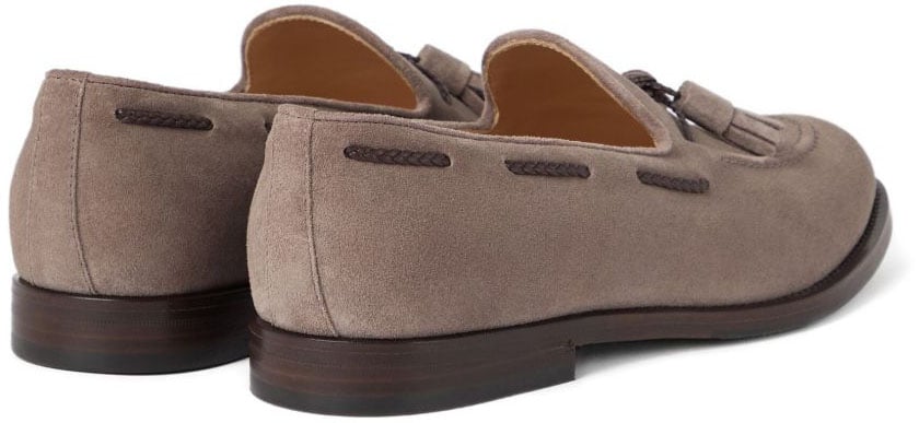 Brunello Cucinelli Flat Shoes Grey Grijs