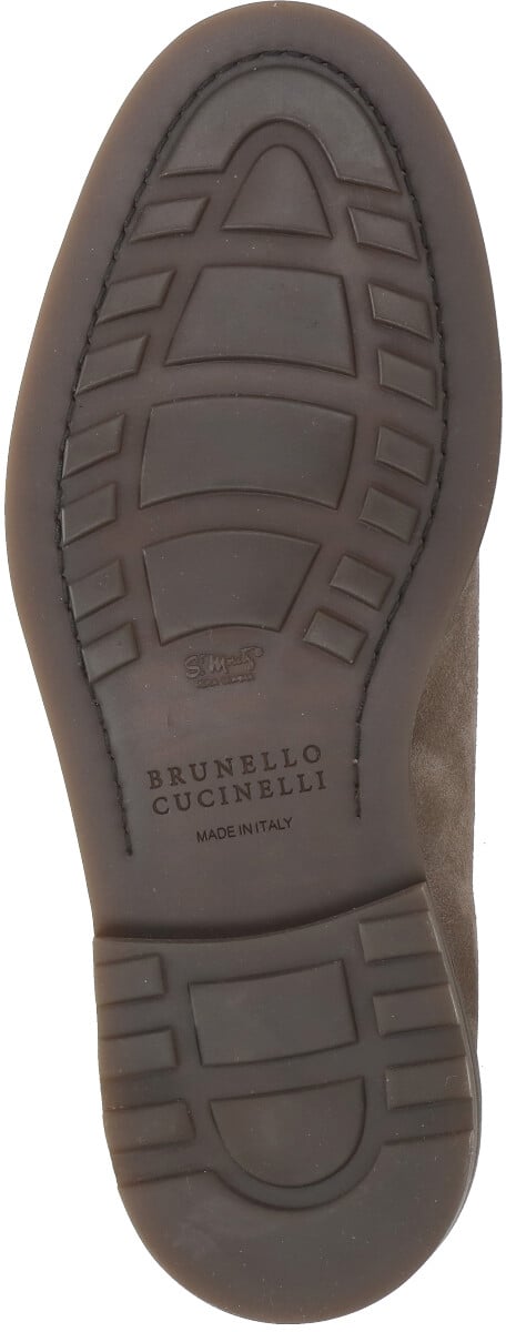 Brunello Cucinelli Flat Shoes Brown Taupe