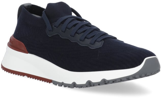 Brunello Cucinelli Sneakers Blue Blauw
