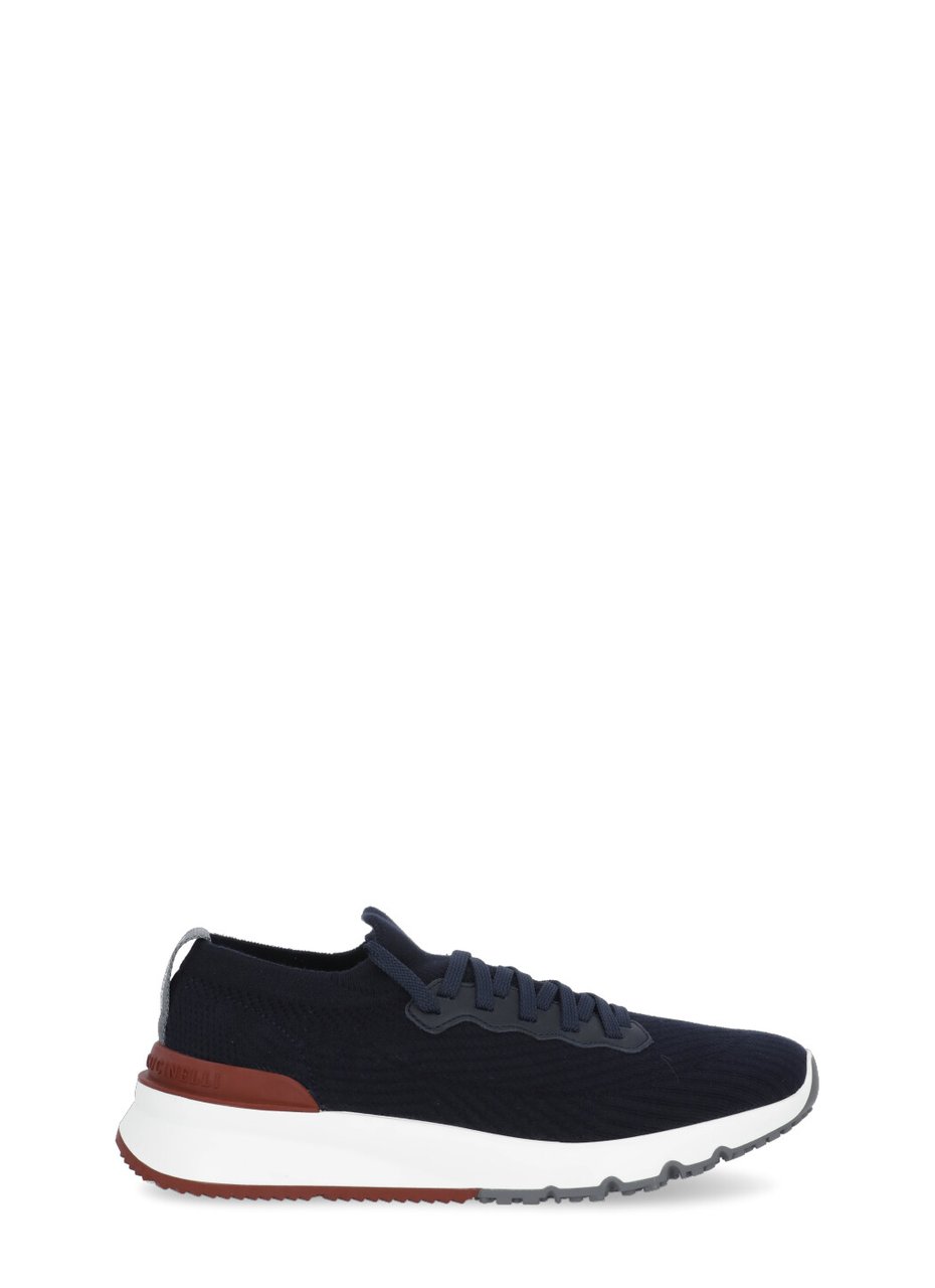 Brunello Cucinelli Sneakers Blue Blauw