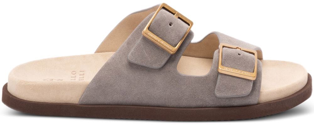 Brunello Cucinelli Sandals Nebbia Camel Beige