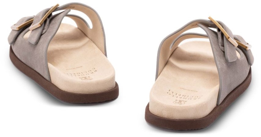 Brunello Cucinelli Sandals Nebbia Camel Beige