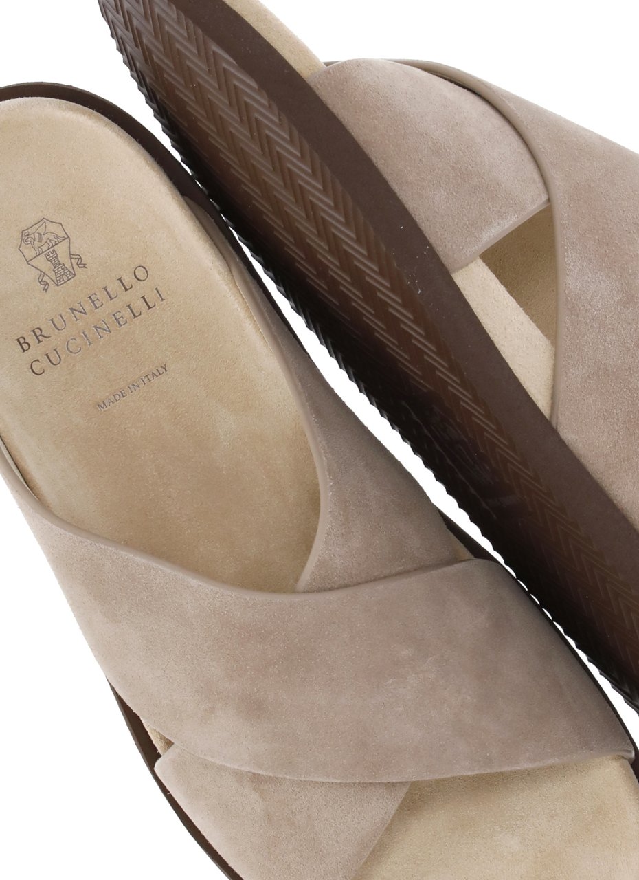 Brunello Cucinelli Sandals Brown Taupe