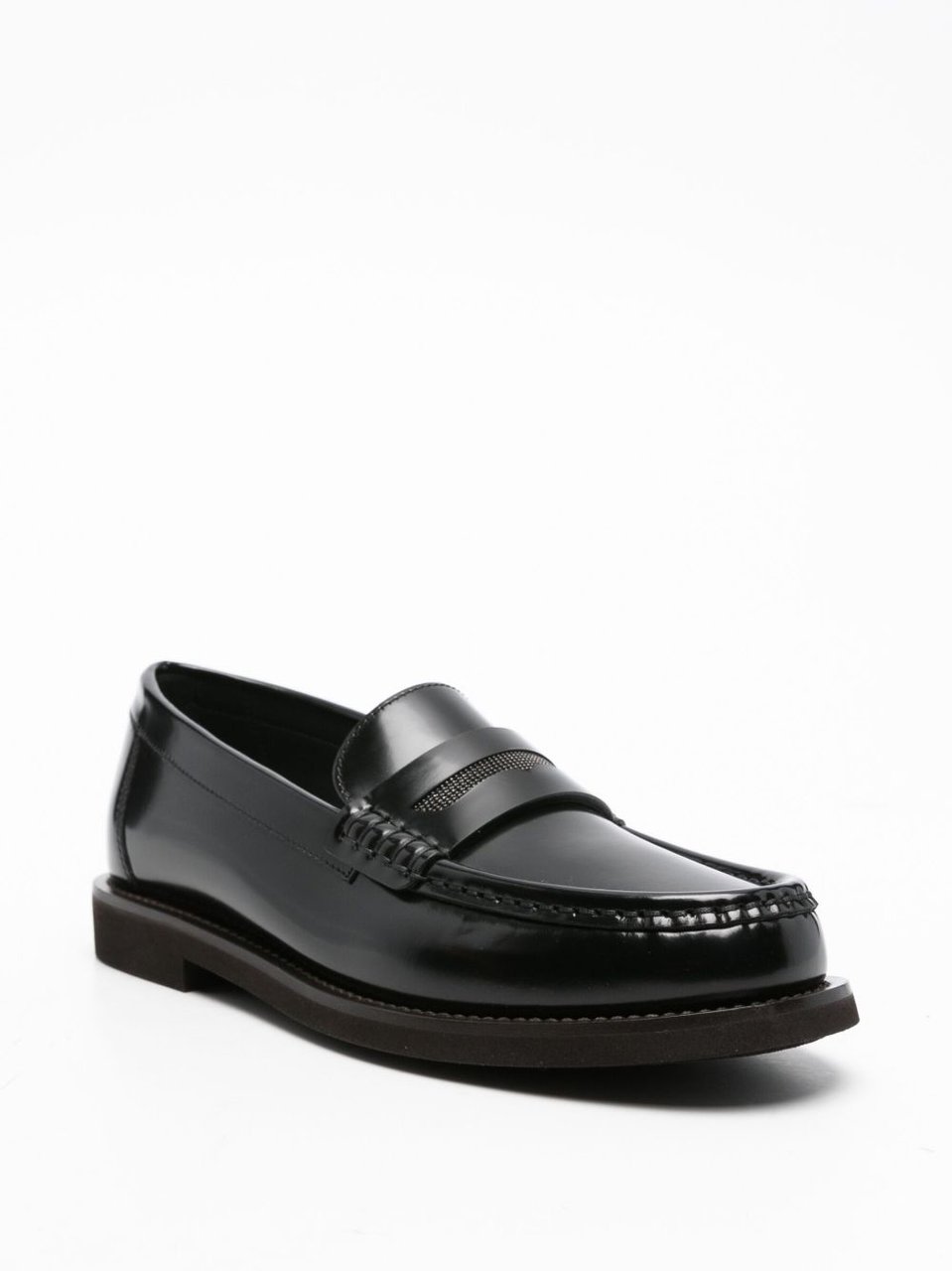 Brunello Cucinelli Flat Shoes Black Zwart