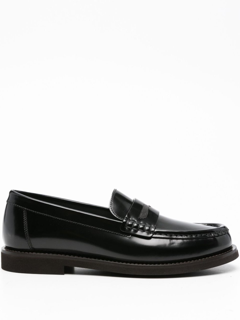 Brunello Cucinelli Flat Shoes Black Zwart