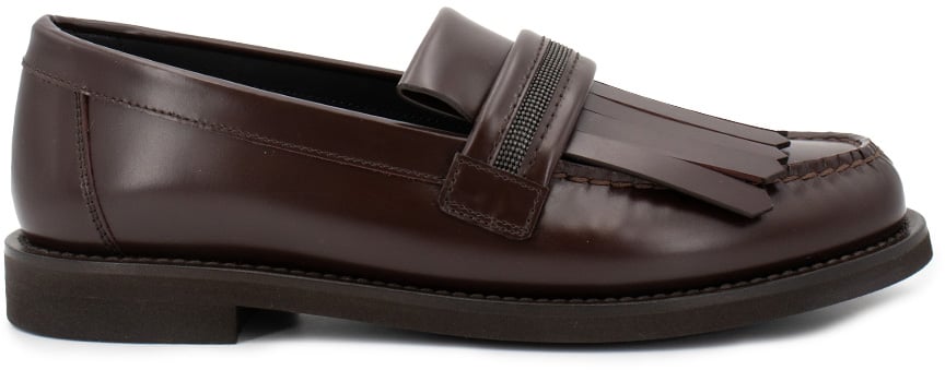 Brunello Cucinelli Moccasin Rood