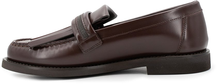 Brunello Cucinelli Moccasin Rood