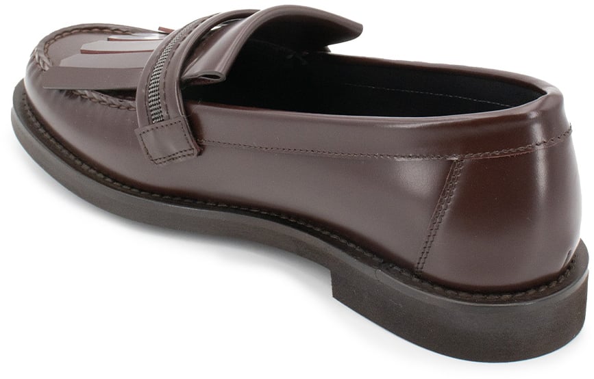 Brunello Cucinelli Moccasin Rood