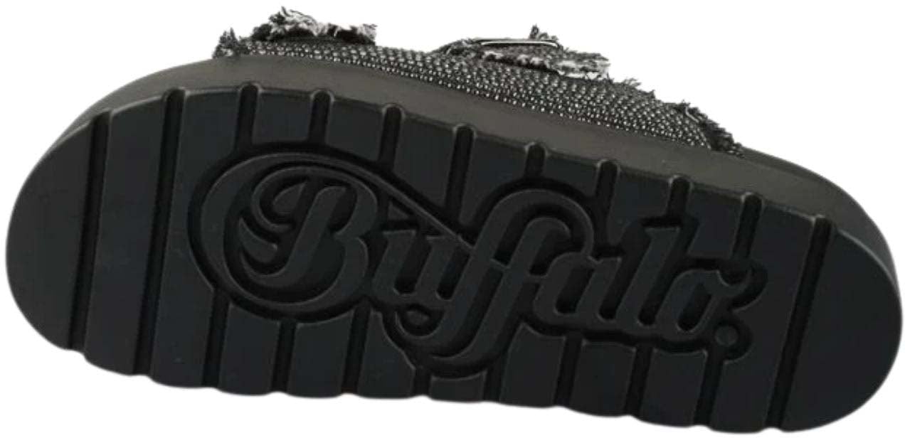 Buffalo London Eve Ari Spark Slipper Zwart